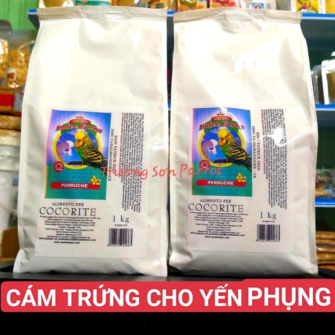 Cám trứng cho yến phụng của Manitoba gói 1kg