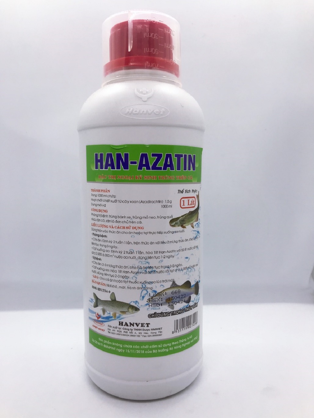 HAN-AZATIN : DIỆT TRÙNG MỎ NEO, TRÙNG BÁNH XE....... TRÊN CÁ