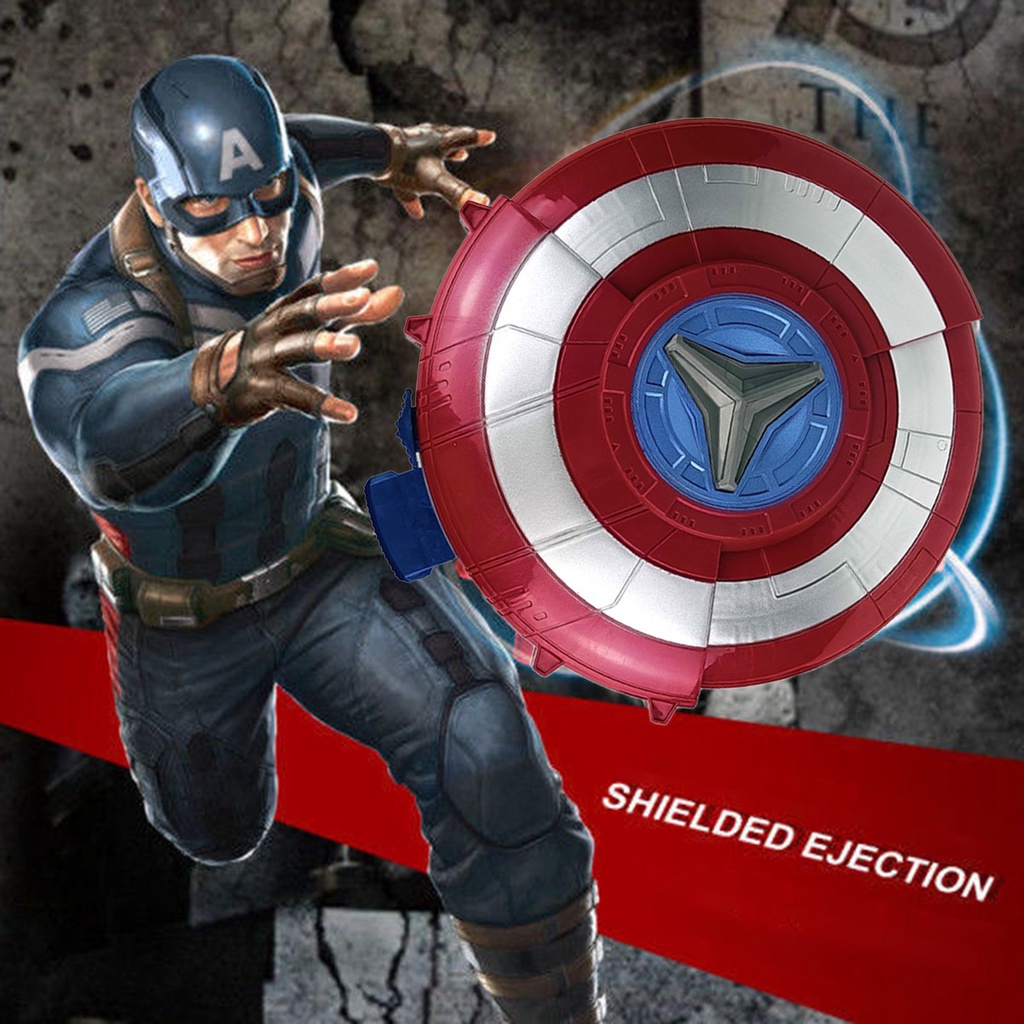 Đồ chơi siêu anh hùng khiên captain america 💝freeship💝 đồ chơi siêu anh hùng marvel avenger cho bé