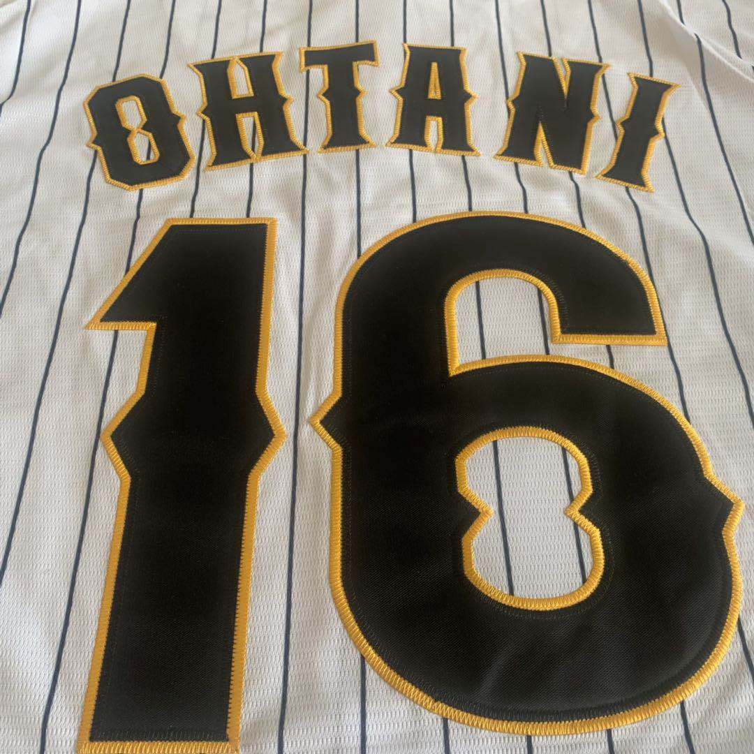 Shohei Ohtani 16 Japan Samurai White Pinstriped India