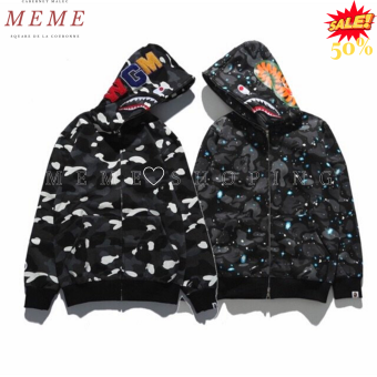 Áo khoác hoodie mũ in hình cá mập trẻ trung năng động, áo hoodie zip, Áo khoác hoodie form rộng, áo khoác hoodie dây kéo, áo khoác hoodie tay phồng, áo khoác nỉ, áo khoác nỉ form rộng khoá kéo hàn quốc, Áo khoác nỉ ngoại