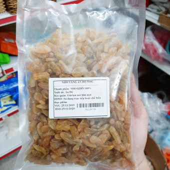 Nho khô Ấn Độ / Raisins 500g