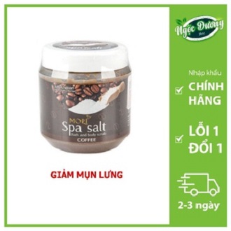 Muối tắm tẩy tế bào chết mori spa salt bath body scrub 700g