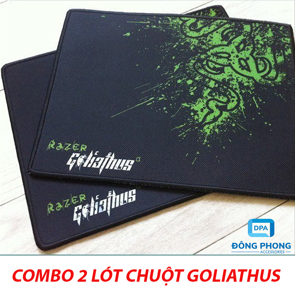 Combo 2 tấm lót chuột game thủ goliathus