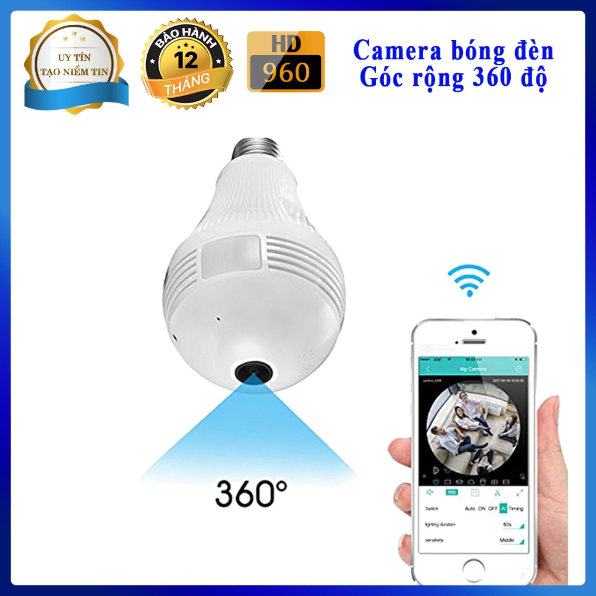 ( MẪU MỚI ) Camera Yoosee IP Wifi Yoosee 8 Led Xài Đuôi Bóng Đèn dòng 220V Xoay 360 Độ 2.0Mps - 1080