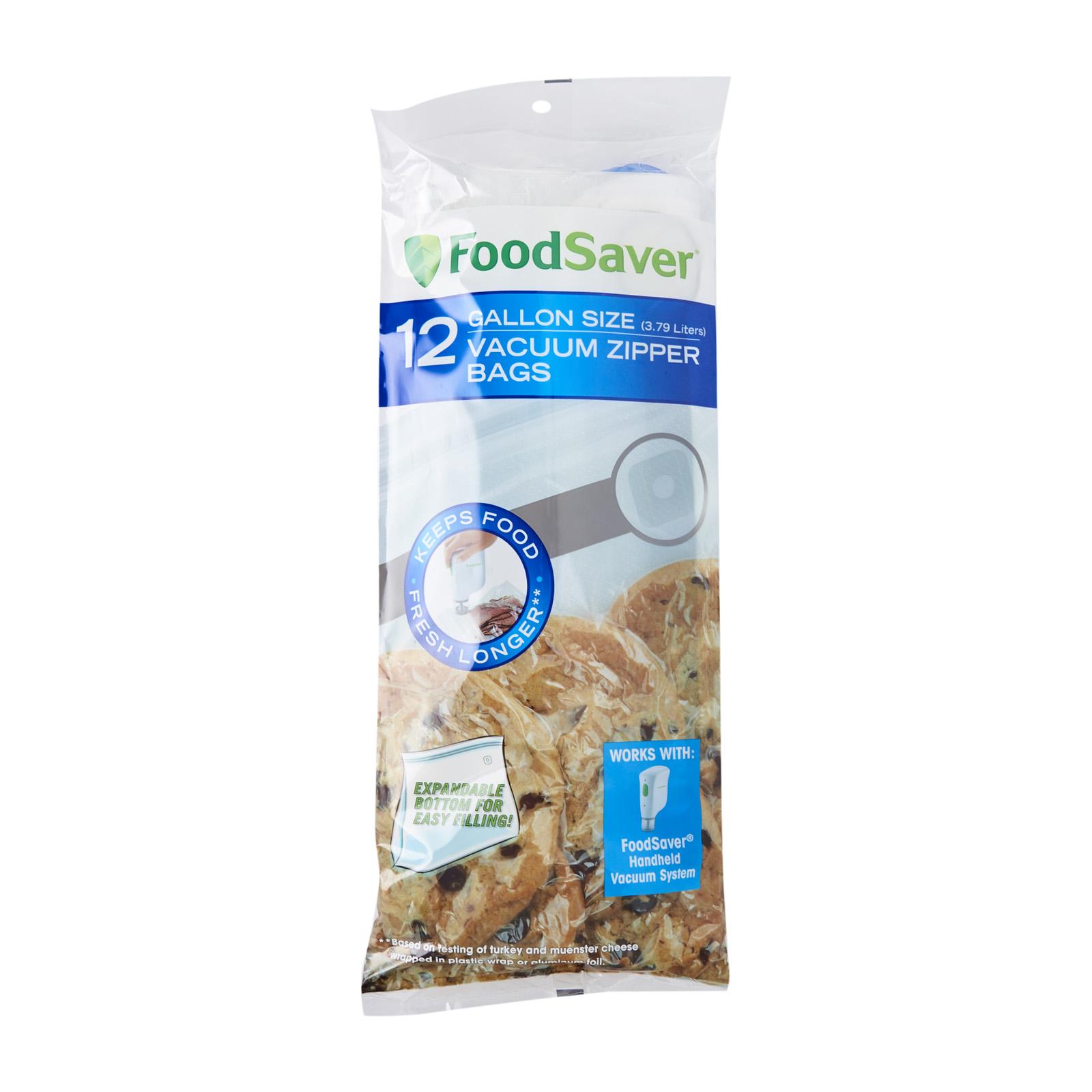 foodsaver zipper gallon bags