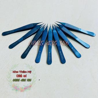 NHÍP PHẪU THUẬT ADSON XANH CÓ MẤU SIÊU NHỎ CÁN VÀNG CAO CẤP - BỘ DỤNG CỤ TRONG PHẪU THUẬT- BỘ DAO KÉO PHẪU THUẬT