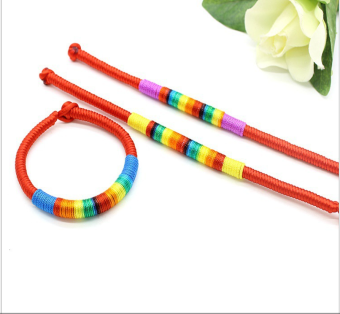 Vòng tay ngũ sắc may mắn