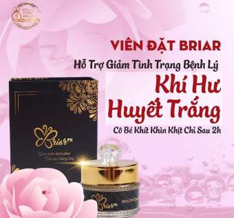 VIÊN ĐẶT THẢO MỘC TẦM XUÂN BRIAR (HỘP 10 VIÊN) giúp Se Khít Và Làm Sạch viêm Phụ Khoa Vùng Kín