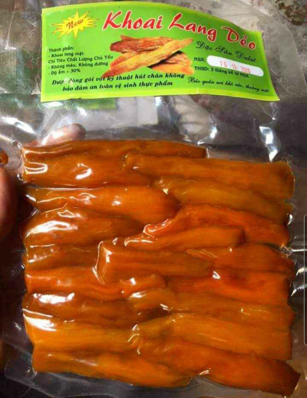 [HCM]500G (GỒM 2 BỊCH 250G) KHOAI SấY DẻO - SAM LÊ SHOP...
