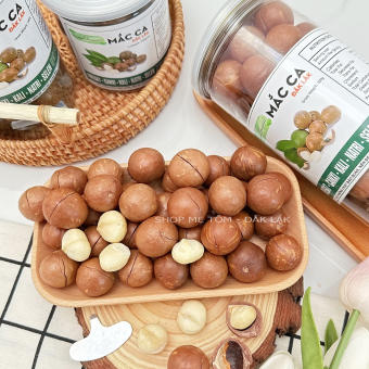 HẠT MACCA ĐĂKLĂK CHUẨN SẤY LẠNH GIỮ ĐƯỢC TRỌN VẸN DINH DƯỠNG HẠT MẮC CA ngucocmetom90 ngucocmetom