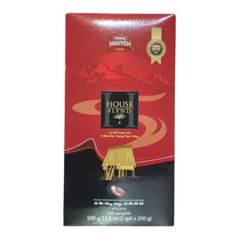 Cà phê Trung Nguyên House Blend Hộp 500gram - Cà phê Bột pha phin Trung Nguyên
