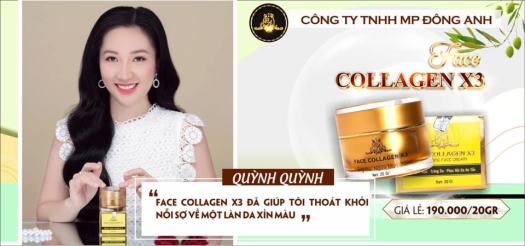 COMBO DƯỠNG DA KEM FACE & SERUM COLLAGEN X3