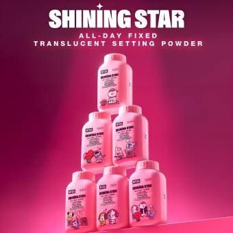 Phấn Phủ Sasi x BT21 - All-Day Fixed Translucent Setting Powder
