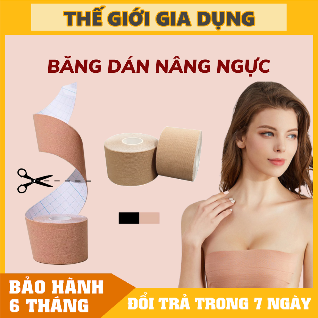 Cuộn 5 Mét Băng dán nâng ngực tạo kiểu - Miếng dán che ngực