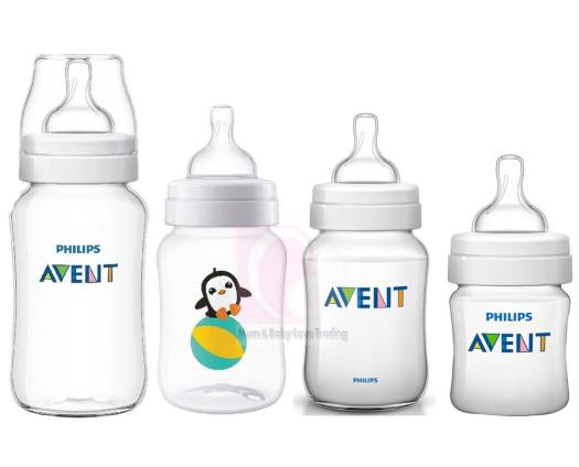 Bình sữa Avent Classic 125ml, 260ml, 330ml