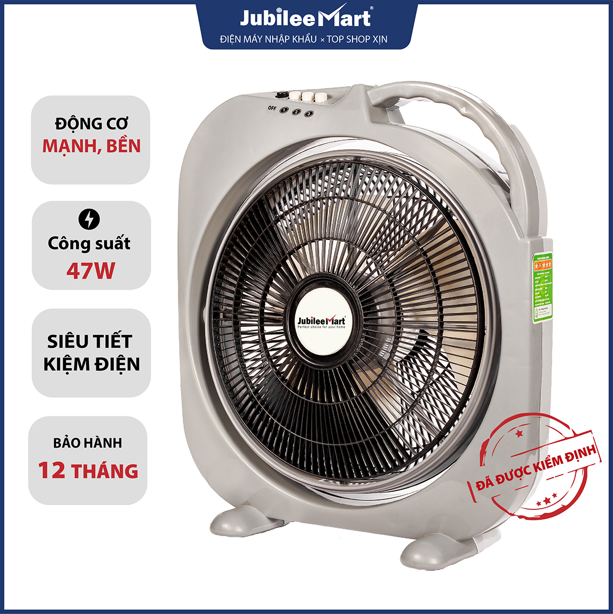 Quạt hộp Quạt tản gió Điện cơ Haibi - quạt hộp tản gió - quạt điện mini giá rẻ