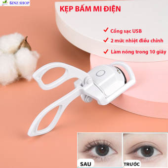 Máy kẹp mi - máy kẹp mi nhiệt, kẹp mi điện tử, kẹp mi cong, kẹp mi điện, máy uốn mi làm cong nhanh trong 10 giây giữ nếp 48h, cổng sạc USB, kẹp mi mắt, uốn mi mắt, chuốt mi điện, chuốt mi nhiệt, chuốt mi mắt