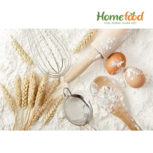 Bột Mì Lứt Dạng Thô 1Kg