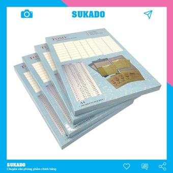 Giấy Decal A4 Tommy 100 Tờ đủ các mã - Nhãn decl tự dính tiện lợi SUKADO