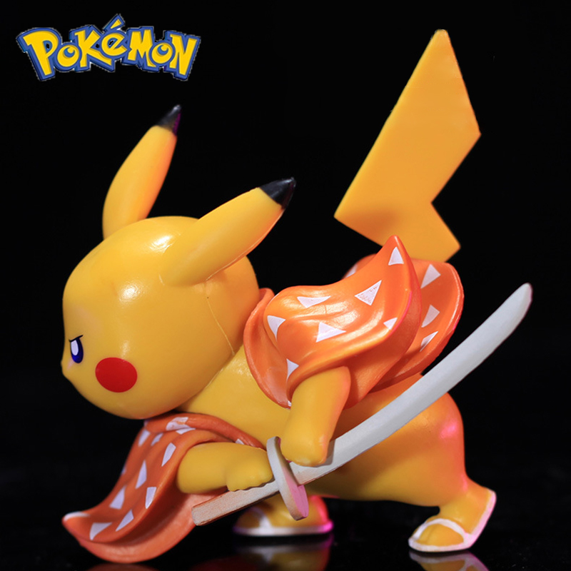 TAKARA TOMY Pokemon Pikachu HYPE BEAST Hoodie Cosplay Figure