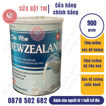 Sữa non NewZealand giúp tăng sức đề kháng hộp 900gr
