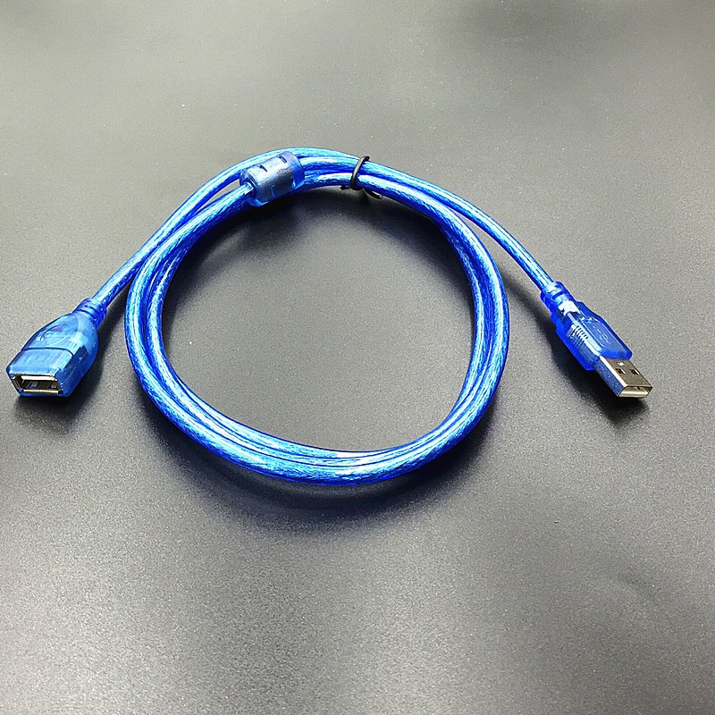 Dây cáp nối dài cổng usb 1.5m - 3m - 5m - 10m 2 đầu usb 2.0 1 đực 1 cái, chống nhiễu tốt