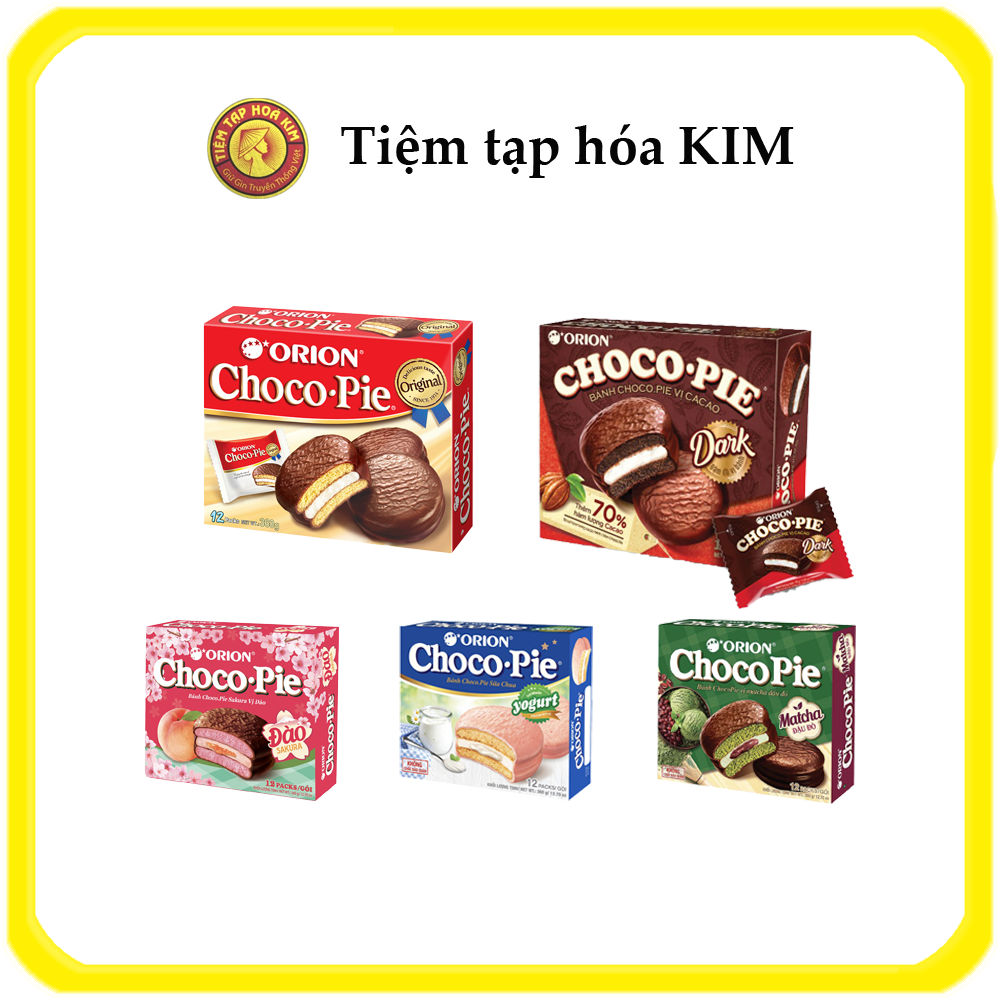 Bánh Chocopie Orion hộp 360g đủ vị