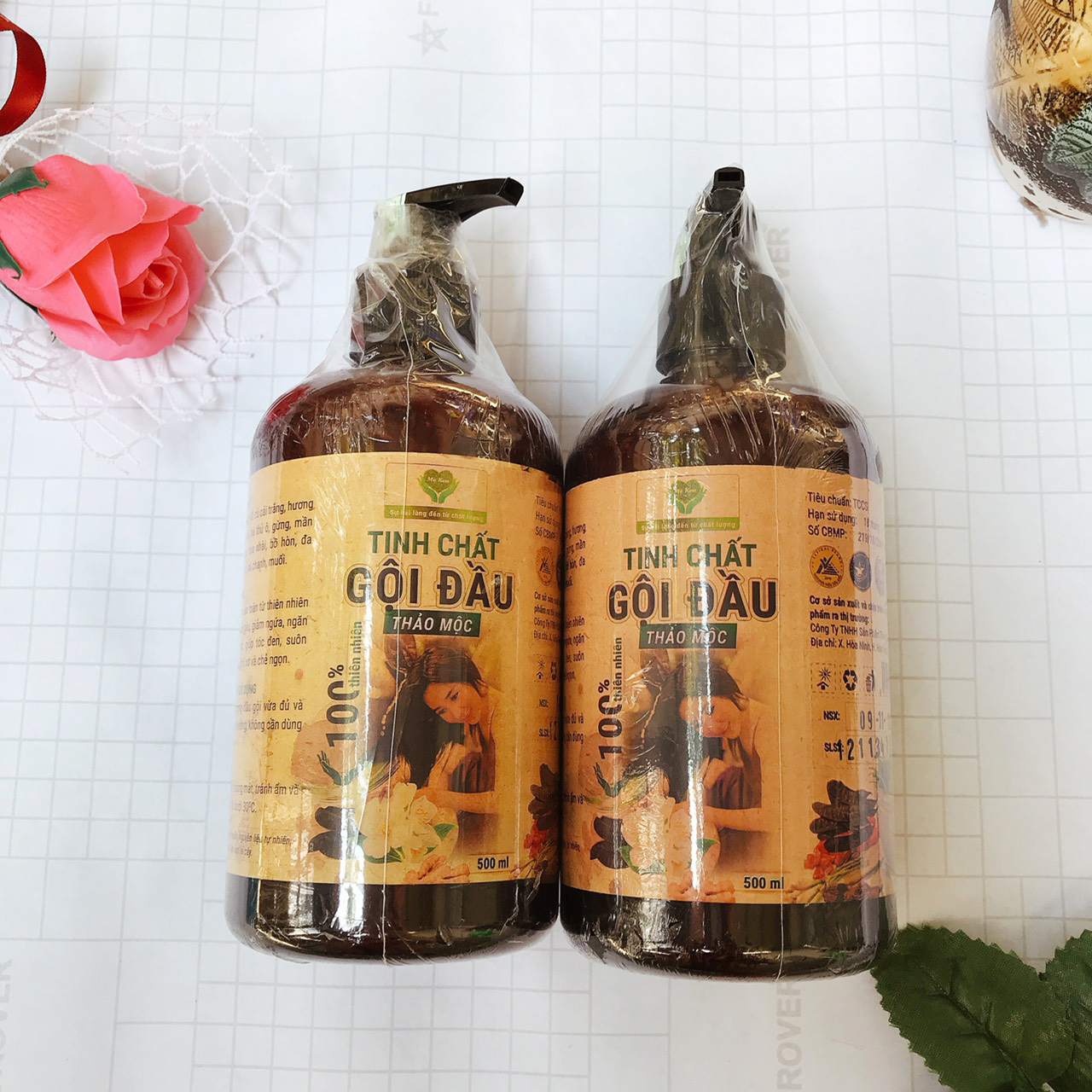 Dầu gội đầu thảo mộc mẹ ken