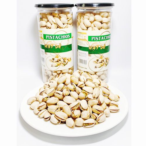 Hạt dẻ cười pistachios không tẩy trắng nhập khẩu usa, giàu chất chống oxy hóa - 1kg