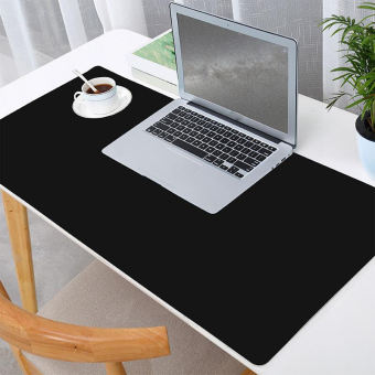 Blesiya Tấm Lót Bàn Văn Phòng Hai Mặt, Miếng Lót Chuột Bằng Da PU Không Thấm Nước, Tấm Lót Sử Dụng Kép
