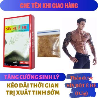 Thảo dược SÌN SÚ Ê ĐÊ nguyên chất VUA SÌN SÚ dạng BỘT cao cấp nam - (hộp 0.5 gam) - hàng chính hãng ( xìn xịt sình khử mùi xú )