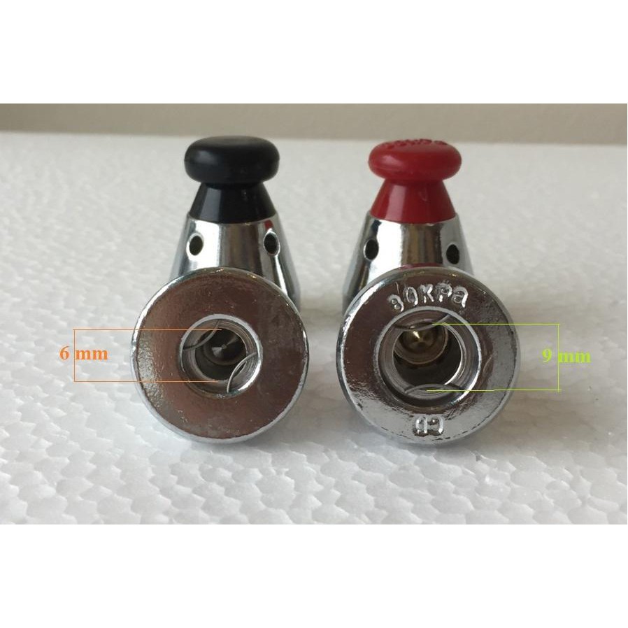 Van xả hơi chính nồi áp suất ga các cỡ 6mm-9mm - Phụ kiện nồi áp suất