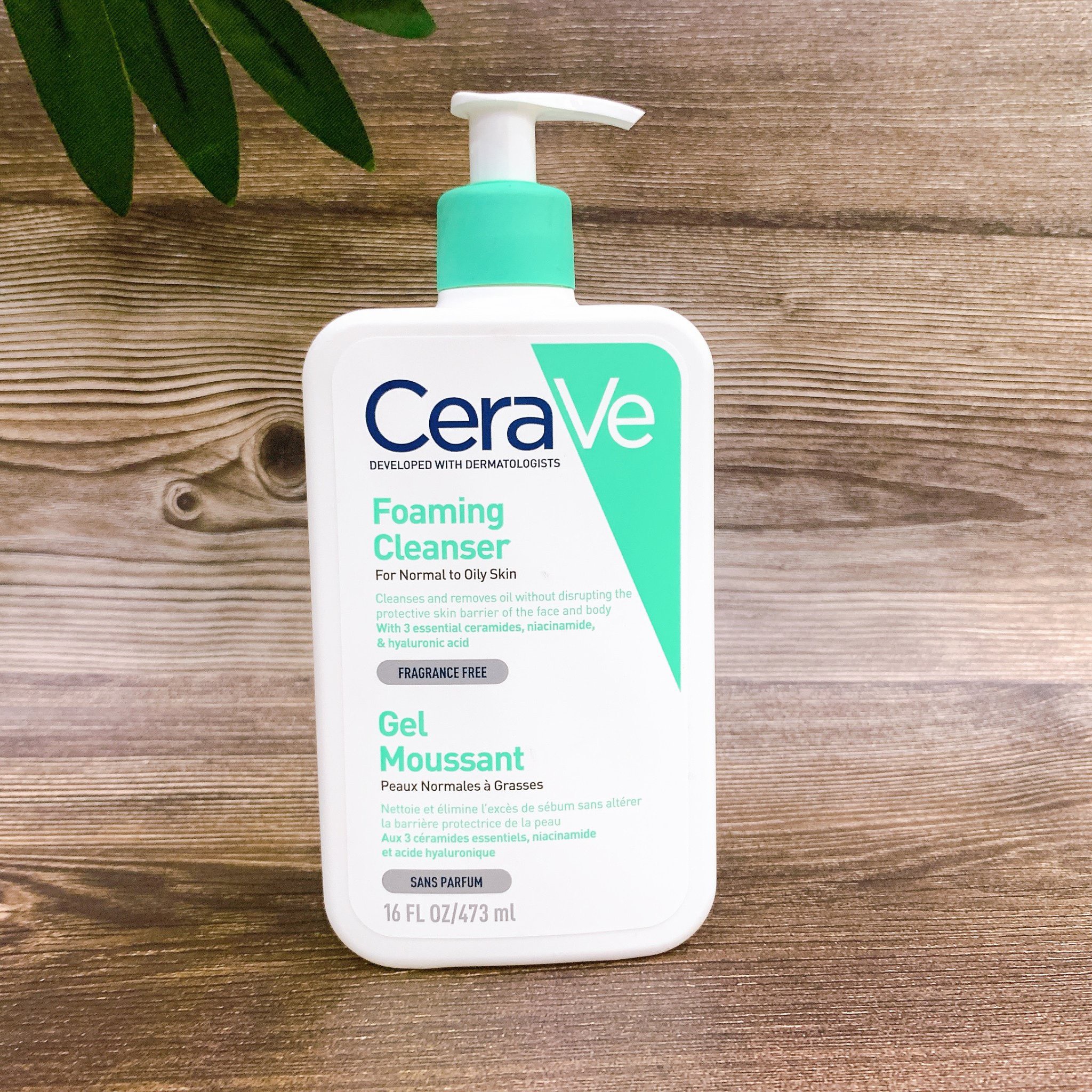Sữa rửa mặt cerave foaming cleanser dành cho da dầu mụn lành tính an toàn cho da