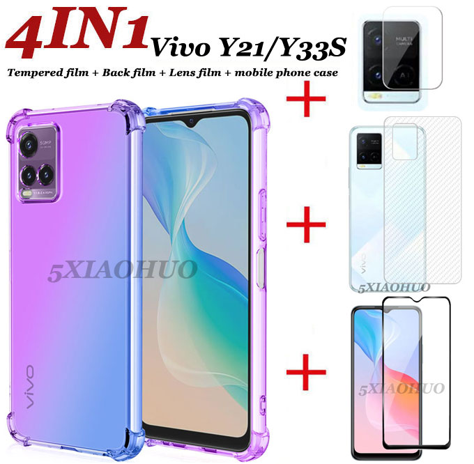 (4in1) For Vivo Y21 Y76 5G Y20...