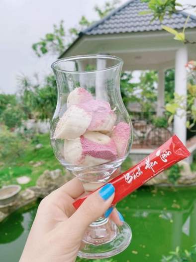 BÁCH HOA TIÊN LÁ BEAUTY cốm uống collagen bổ sung nội tiết tố ,đẹp da ,tăng vòng 1