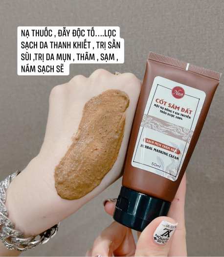 Mặt Nạ Đông Y Gia Truyên - Cốt Sâm Đất Nicos Thanh Nhi