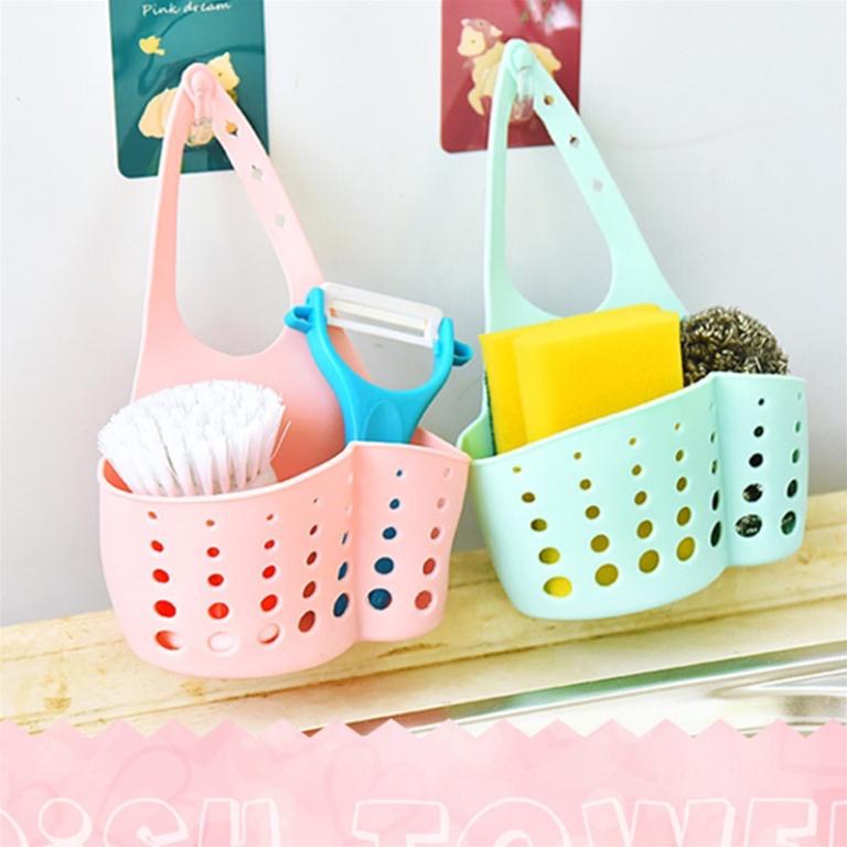 Giỏ treo bồn rửa bát tiện dụng - Giỏ đựng đồ đa năng treo bồn rửa bát
