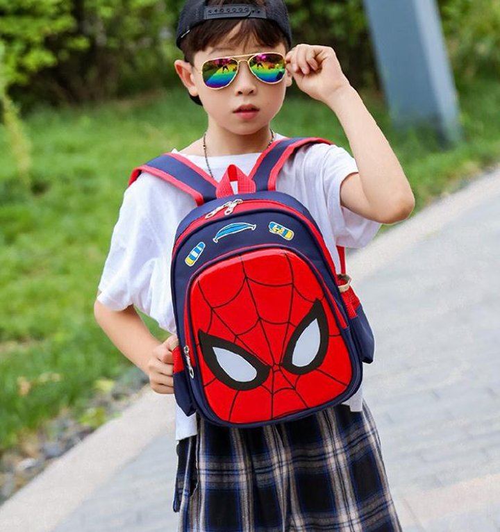 Balo cho bé balo mầm hoạt hình ô tô 3D