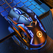 YINDIAO G5 Wired RGB Gaming Mouse for Computer Laptop