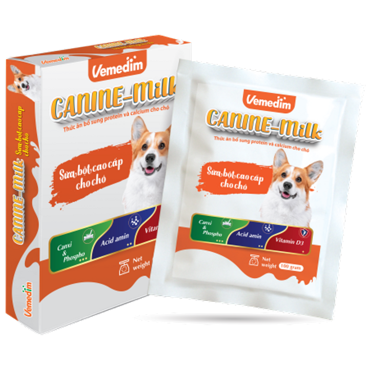 Canin Milk -Sữa Bột Cho Chó bổ sung Canxi và Protein