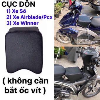 Nệm/đệm Ngồi Xe Máy Em Bé cho Xe AB, PCX ,WINNER ,XE SỐ Yên Nệm, Không Tựa,An Toàn Cho Bé , CỤC ĐÔN YÊN NỆM KHÔNG CẦN BẮT ỐC VIS