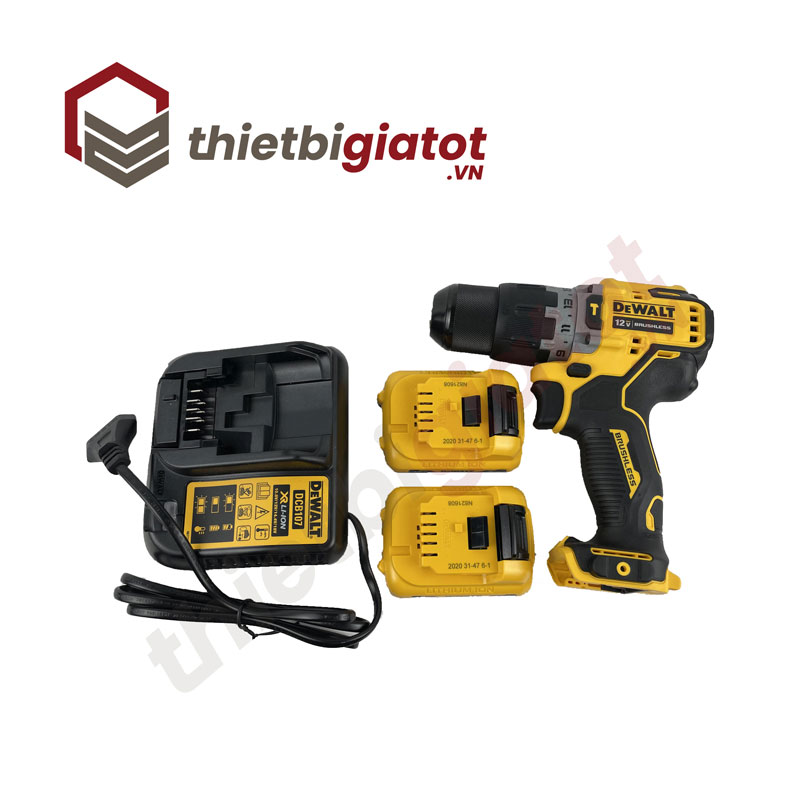 Máy khoan pin dewalt dcd706d2-kr