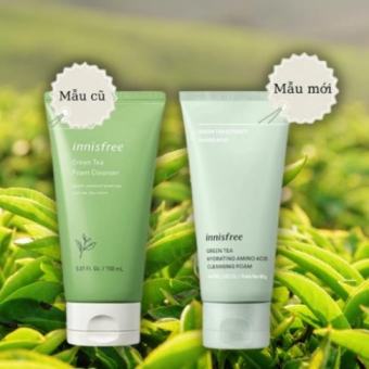 Sữa Rửa Mặt Trà Xanh Innisfree Green Tea Foam Cleanser 150ml Hàn Quốc Giúp Làm Sạch, Kiểm Soát Nhờn ..