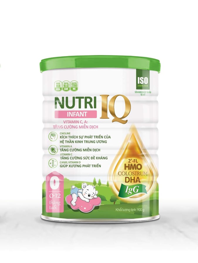 Sữa cho trẻ sơ sinh .sữa nutri IQ Inffant tăng cường miễn dịch,phát triển não bộ tăng cân vượt trội dành cho trẻ từ 0-6 tháng .tặng mã GG 30k kh theo dõi gian hàng