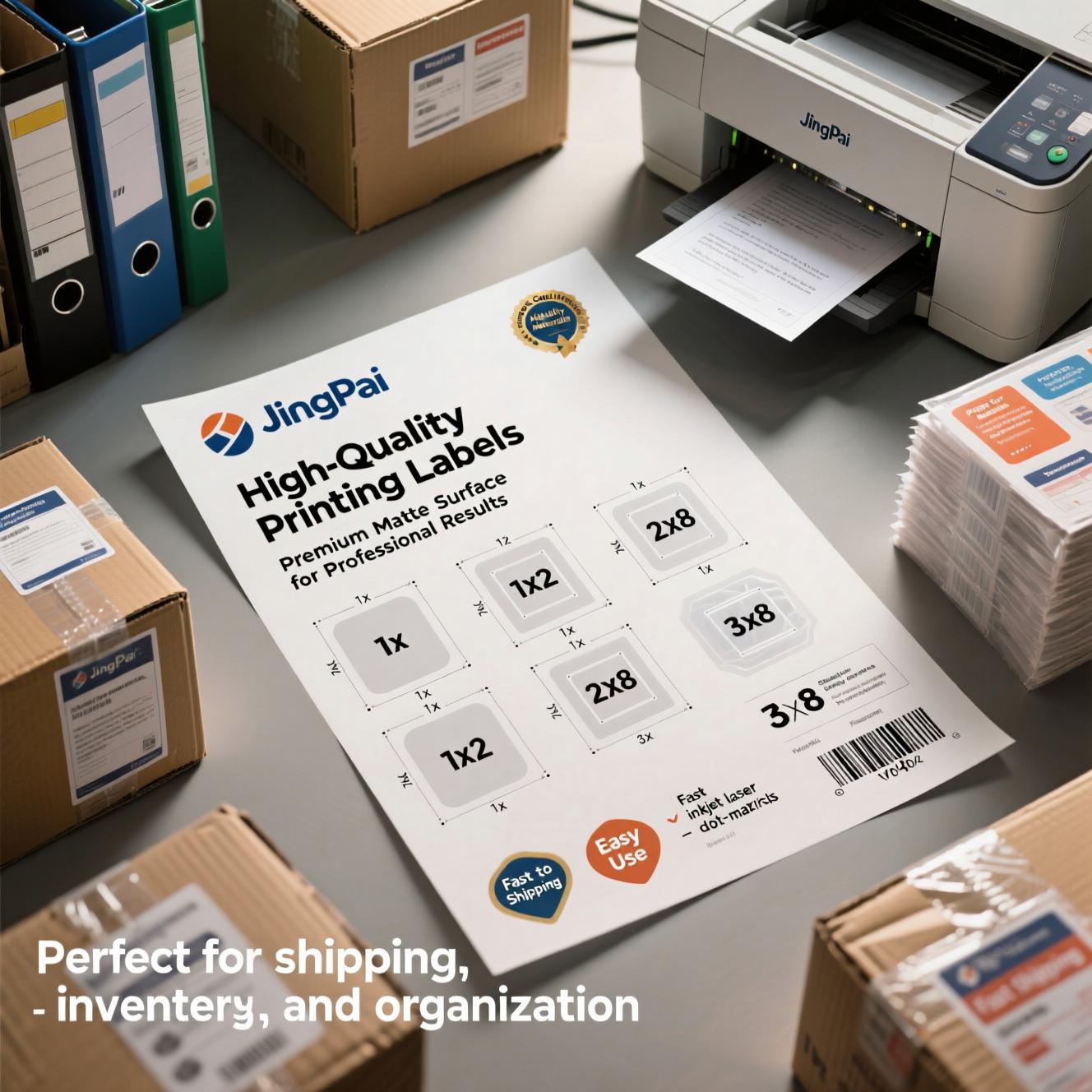A4 Self-Adhesive Address Labels 100 Sheets 1 <article class="lzd-article" style="white-space: break-spaces;"> <p style="line-height: 1.7; text-align: left; text-indent: 0; margin-left: 0; margin-top: 0; margin-bottom: 0;">๐High-Quality printing labels</p> <p style="line-height: 1.7; text-align: left; text-indent: 0; margin-left: 0; margin-top: 0; margin-bottom: 0;">๐Suitable for inkjet, LaserJet, Dot-matrix printer</p> <p style="line-height: 1.7; text-align: left; text-indent: 0; margin-left: 0; margin-top: 0; margin-bottom: 0;">๐ Words template is available for 1X2/2X2/3X8 labels</p> <p style="line-height: 1.7; text-align: left; text-indent: 0; margin-left: 0; margin-top: 0; margin-bottom: 0;">๐ฆ Each pack contains 100 high-performance printable sheets.</p> <p style="line-height: 1.7; text-align: left; text-indent: 0; margin-left: 0; margin-top: 0; margin-bottom: 0;">๐ท๏ธ Brand: JingPai</p> <p style="line-height: 1.7; text-align: left; text-indent: 0; margin-left: 0; margin-top: 0; margin-bottom: 0;">๐ Sheet Size: A4 (210 x 297mm)</p> <p style="line-height: 1.7; text-align: left; text-indent: 0; margin-left: 0; margin-top: 0; margin-bottom: 0;">๐จ Surface: Matte Finish</p> </article>