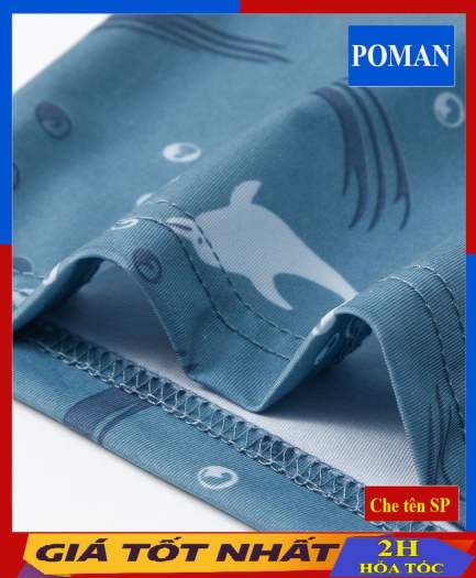 Quần Lót Nam Boxer Vải Lụa Băng, Quần Sịp Nam Đúc Lụa Băng Tự Nhiên Thoáng Khí Co Giãn SL03 - POMAN