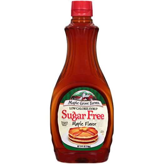 Syrup Ăn Kiêng không đường calo thấp - Sản phẩm Healthy - Maple Grove Farms - Chai lớn 710ml - Mỹ