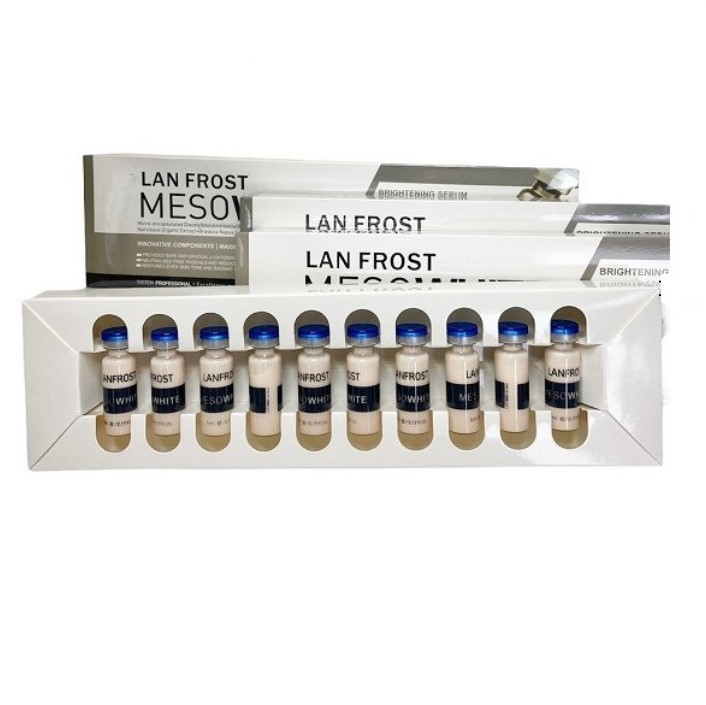 1 hộp mesowhite cấy phấn trắng da sáng da da trắng đẹp mịn .đều màu