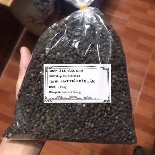 1kg Hạt tiêu nguyên chất Đăk Lăk